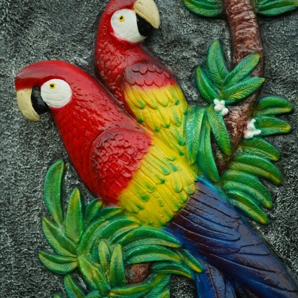 Resin Art Scenery - Parrot Design Resign work